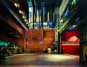 Stage with fly system