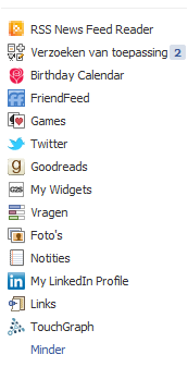 Facebook toepassingen