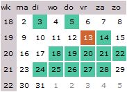 Production Calendar