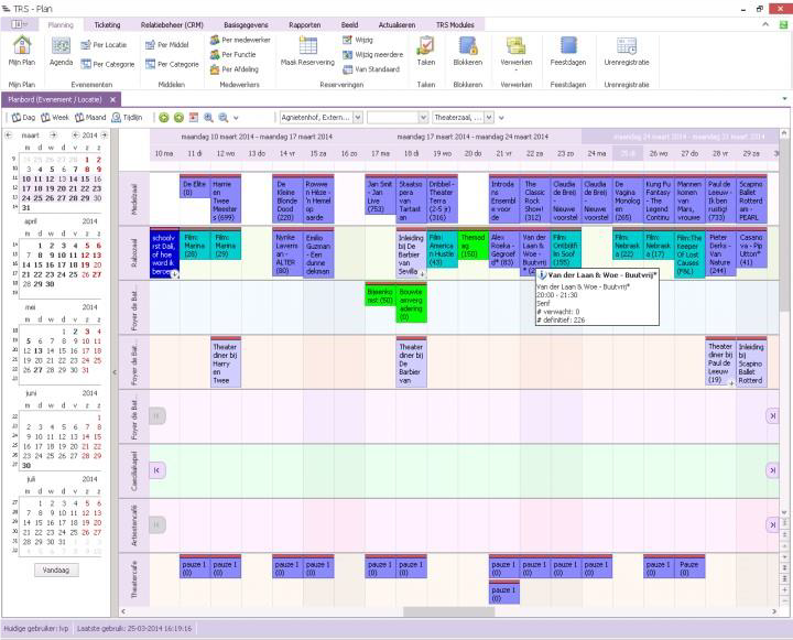 Screenshot TRS-Plan